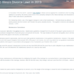 Illinois Divorce Law Changes article