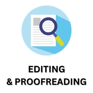 Editing and proofreading are among the freelance ghostwriting services Michelle offers.