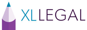 XL Legal podcast logo - brand identity.